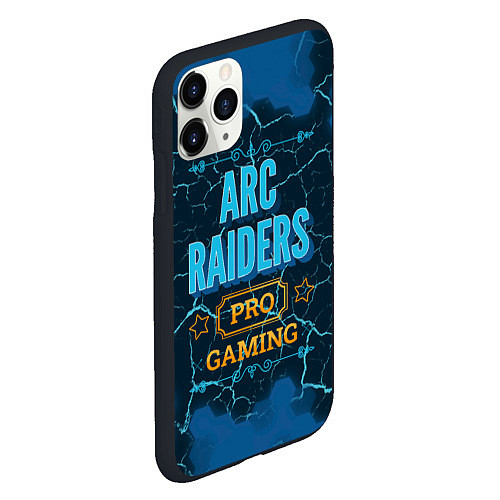 Чехол iPhone 11 Pro матовый Игра ARC Raiders: pro gaming / 3D-Черный – фото 2