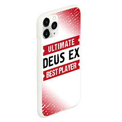 Чехол iPhone 11 Pro матовый Deus Ex: Best Player Ultimate, цвет: 3D-белый — фото 2