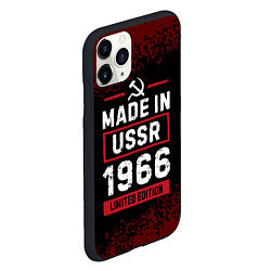Чехол iPhone 11 Pro матовый Made in USSR 1966 - limited edition, цвет: 3D-черный — фото 2