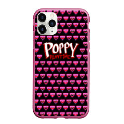 Чехол iPhone 11 Pro матовый Poppy Playtime - Kissy Missy Pattern - Huggy Wuggy