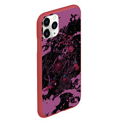 Чехол iPhone 11 Pro матовый Мама длинные ноги - Poppy Playtime, цвет: 3D-красный — фото 2