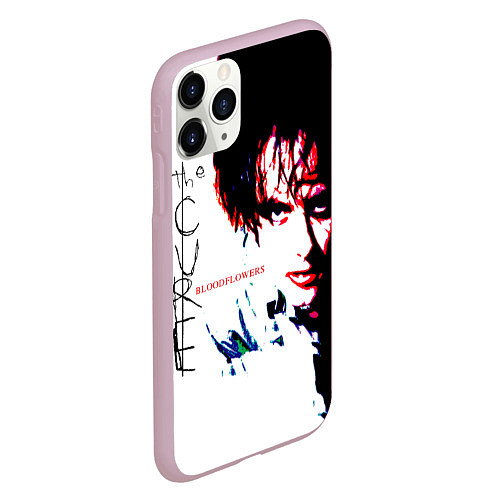 Чехол iPhone 11 Pro матовый Bloodflowers - The Cure / 3D-Розовый – фото 2