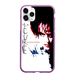 Чехол iPhone 11 Pro матовый Bloodflowers - The Cure, цвет: 3D-фиолетовый