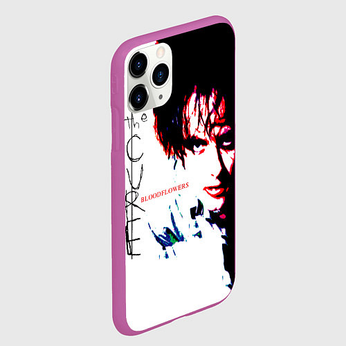 Чехол iPhone 11 Pro матовый Bloodflowers - The Cure / 3D-Фиолетовый – фото 2