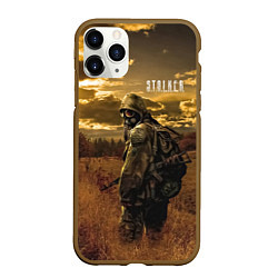 Чехол iPhone 11 Pro матовый STALKER В Поле, цвет: 3D-коричневый
