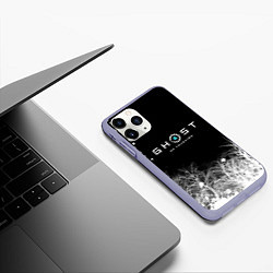 Чехол iPhone 11 Pro матовый Лес Цусимы, цвет: 3D-светло-сиреневый — фото 2