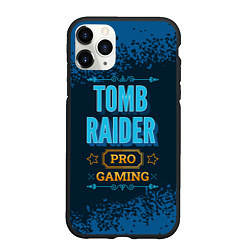 Чехол iPhone 11 Pro матовый Игра Tomb Raider: pro gaming, цвет: 3D-черный