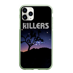 Чехол iPhone 11 Pro матовый Dont Waste Your Wishes - The Killers, цвет: 3D-салатовый