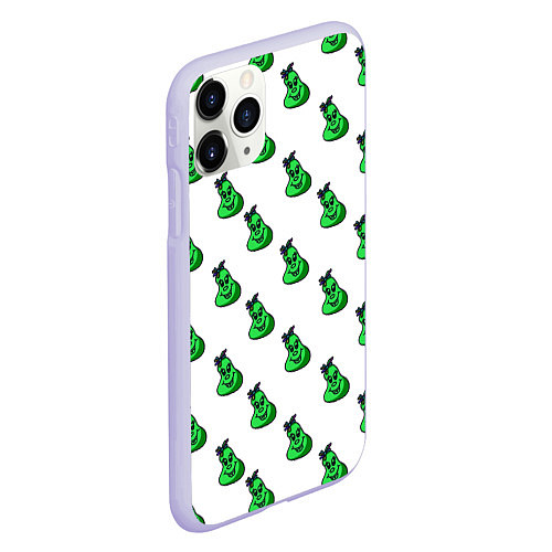 Чехол iPhone 11 Pro матовый Капитошка / 3D-Светло-сиреневый – фото 2