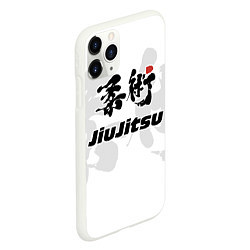 Чехол iPhone 11 Pro матовый Джиу-джитсу Jiu-jitsu, цвет: 3D-белый — фото 2