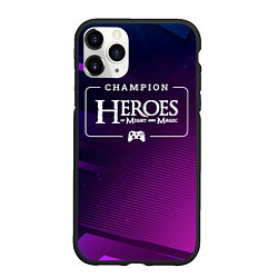 Чехол iPhone 11 Pro матовый Heroes of Might and Magic gaming champion: рамка с, цвет: 3D-черный