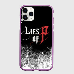 Чехол iPhone 11 Pro матовый Лайс оф Пи - Lies of P, цвет: 3D-фиолетовый
