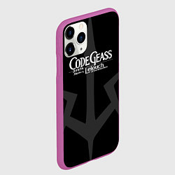 Чехол iPhone 11 Pro матовый Код гиас logo, цвет: 3D-фиолетовый — фото 2