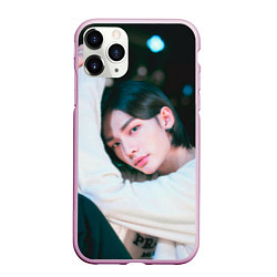Чехол iPhone 11 Pro матовый Hyunjin Mixtape Oh, цвет: 3D-розовый