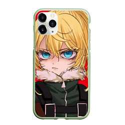 Чехол iPhone 11 Pro матовый Злая Таня, цвет: 3D-салатовый