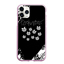 Чехол iPhone 11 Pro матовый Pyrokinesis - рэп, цвет: 3D-розовый