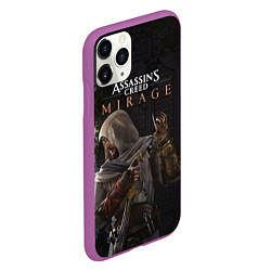 Чехол iPhone 11 Pro матовый Скрытый Басим Assassins creed mirage, цвет: 3D-фиолетовый — фото 2