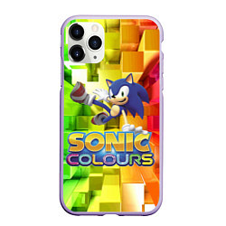 Чехол iPhone 11 Pro матовый Sonic Colours - Hedgehog - Video game