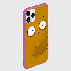 Чехол iPhone 11 Pro матовый Plants vs Zombies Орешек, цвет: 3D-фиолетовый — фото 2