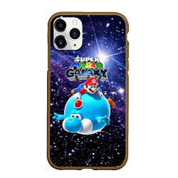 Чехол iPhone 11 Pro матовый Super Mario Galaxy - Nintendo