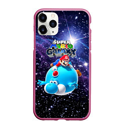 Чехол iPhone 11 Pro матовый Super Mario Galaxy - Nintendo