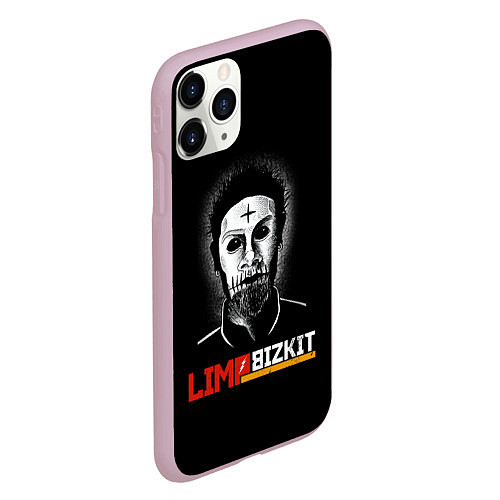 Чехол iPhone 11 Pro матовый Limp bizkit Wes Borland / 3D-Розовый – фото 2