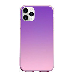 Чехол iPhone 11 Pro матовый Раннее утро, цвет: 3D-розовый