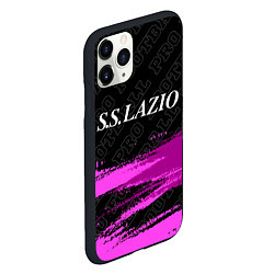 Чехол iPhone 11 Pro матовый Lazio pro football: символ сверху, цвет: 3D-черный — фото 2