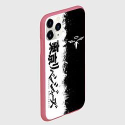 Чехол iPhone 11 Pro матовый Токийские мстители : Банда Вальгала, цвет: 3D-малиновый — фото 2