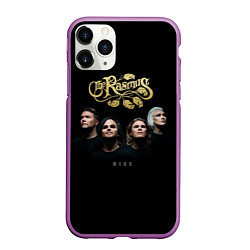 Чехол iPhone 11 Pro матовый The Rasmus rise, цвет: 3D-фиолетовый