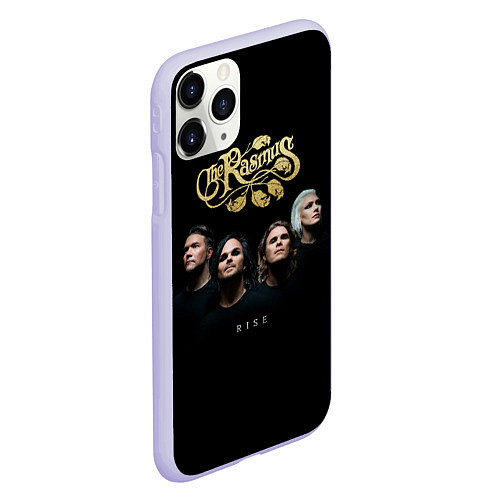 Чехол iPhone 11 Pro матовый The Rasmus rise / 3D-Светло-сиреневый – фото 2