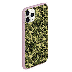 Чехол iPhone 11 Pro матовый Камуфляж Flecktarn Jeitai, цвет: 3D-розовый — фото 2