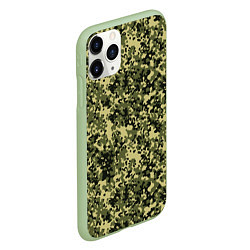 Чехол iPhone 11 Pro матовый Камуфляж Flecktarn Jeitai, цвет: 3D-салатовый — фото 2