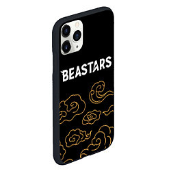 Чехол iPhone 11 Pro матовый Beastars anime clouds, цвет: 3D-черный — фото 2