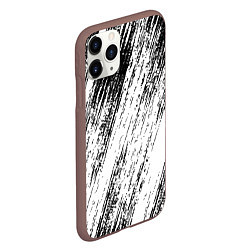 Чехол iPhone 11 Pro матовый Мокрый асфальт, цвет: 3D-коричневый — фото 2