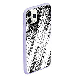 Чехол iPhone 11 Pro матовый Мокрый асфальт, цвет: 3D-светло-сиреневый — фото 2