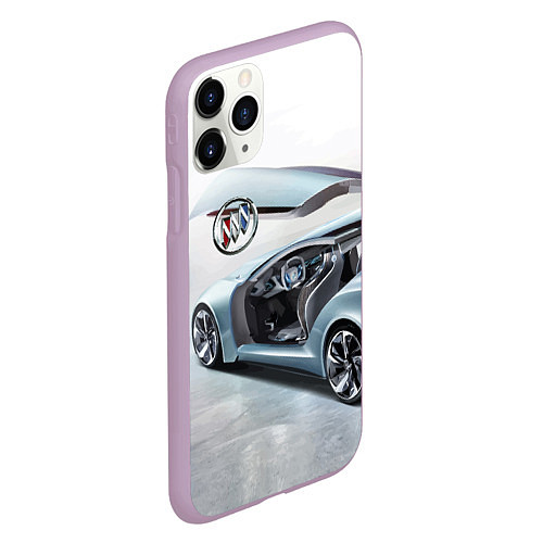 Чехол iPhone 11 Pro матовый Buick Riviera Concept / 3D-Сиреневый – фото 2