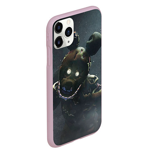 Чехол iPhone 11 Pro матовый Спрингтрап / 3D-Розовый – фото 2