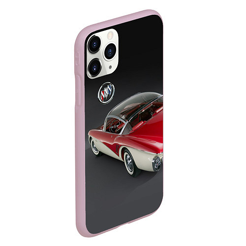 Чехол iPhone 11 Pro матовый Buick Centurion - USA - Retro / 3D-Розовый – фото 2