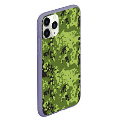 Чехол iPhone 11 Pro матовый Камуфляж M-84, цвет: 3D-серый — фото 2