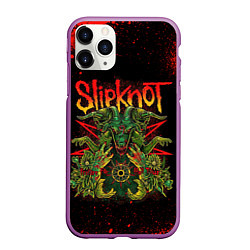 Чехол iPhone 11 Pro матовый Slipknot satan