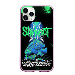 Чехол iPhone 11 Pro матовый Slipknot monster