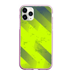 Чехол iPhone 11 Pro матовый Green sport style