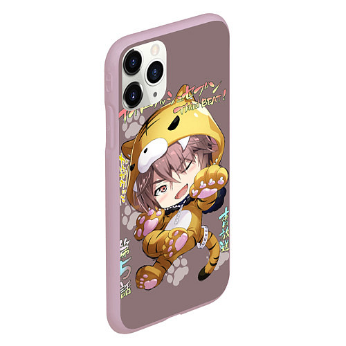 Чехол iPhone 11 Pro матовый Mitsuki Izumi - Семёрка идолов / 3D-Розовый – фото 2