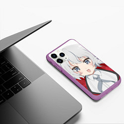 Чехол iPhone 11 Pro матовый Renge Miyauchi art - Деревенская глубинка, цвет: 3D-фиолетовый — фото 2