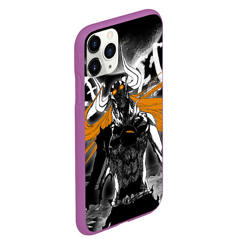 Чехол iPhone 11 Pro матовый Облик пустого- Ичиго / 3D-Фиолетовый – фото 2