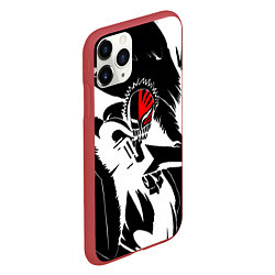 Чехол iPhone 11 Pro матовый Облик пустого - Bleach, цвет: 3D-красный — фото 2