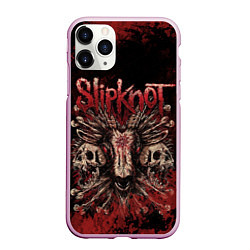 Чехол iPhone 11 Pro матовый Horror Slipknot