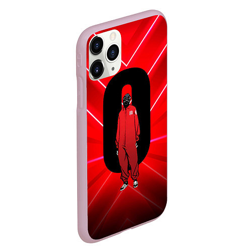 Чехол iPhone 11 Pro матовый Slipknot - 0 / 3D-Розовый – фото 2