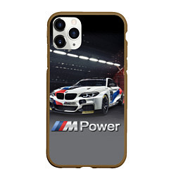Чехол iPhone 11 Pro матовый BMW M 240 i Racing - Motorsport - M Power, цвет: 3D-коричневый